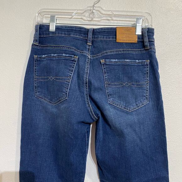 Lucky Brand Sweet Straight Leg Ankle Rise Jeans Sz 6 - Picture 8 of 11